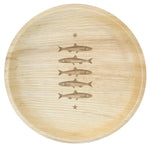 Compostable Plates: Stacked Fish