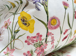 Cushion 'Our June' floral linen cushion 20x20