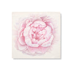 Napkin Pink Painted Peony Linen