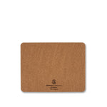 Placemat Stripe Cork-Backed, Lemon Yellow, 29 x 38cm