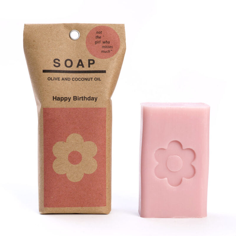 Soap FLOWER: Happy Birthday