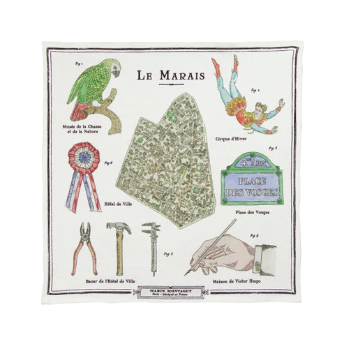 Le marais Hand Towel