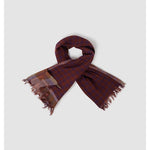 Scarf Fen Dark Aubergine