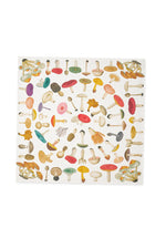 Napkin S&B x John Derian White 'Fungi' Mushroom Linen