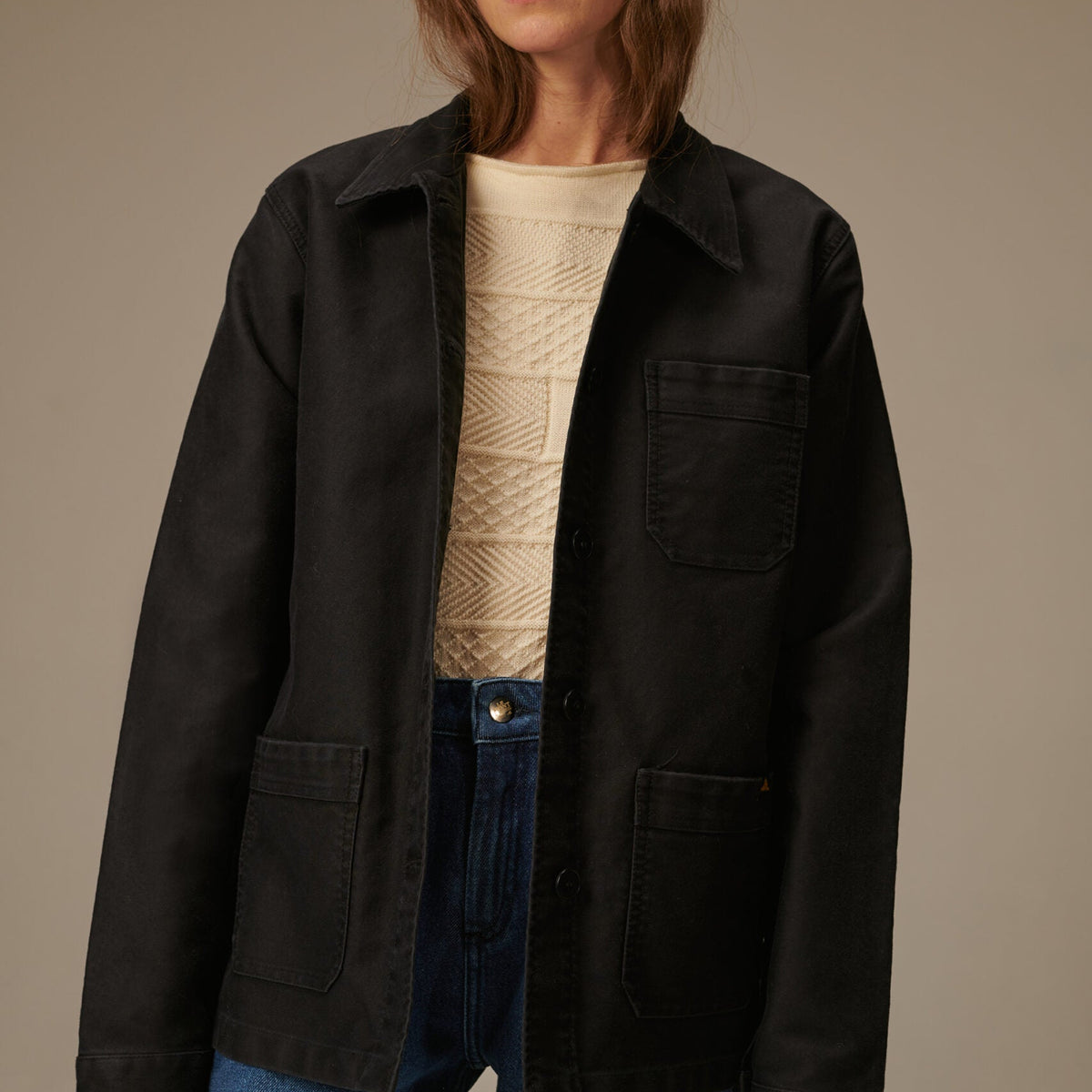 The Real Work Jacket - Moleskin