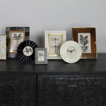 Frame Wood & Brass 4x6