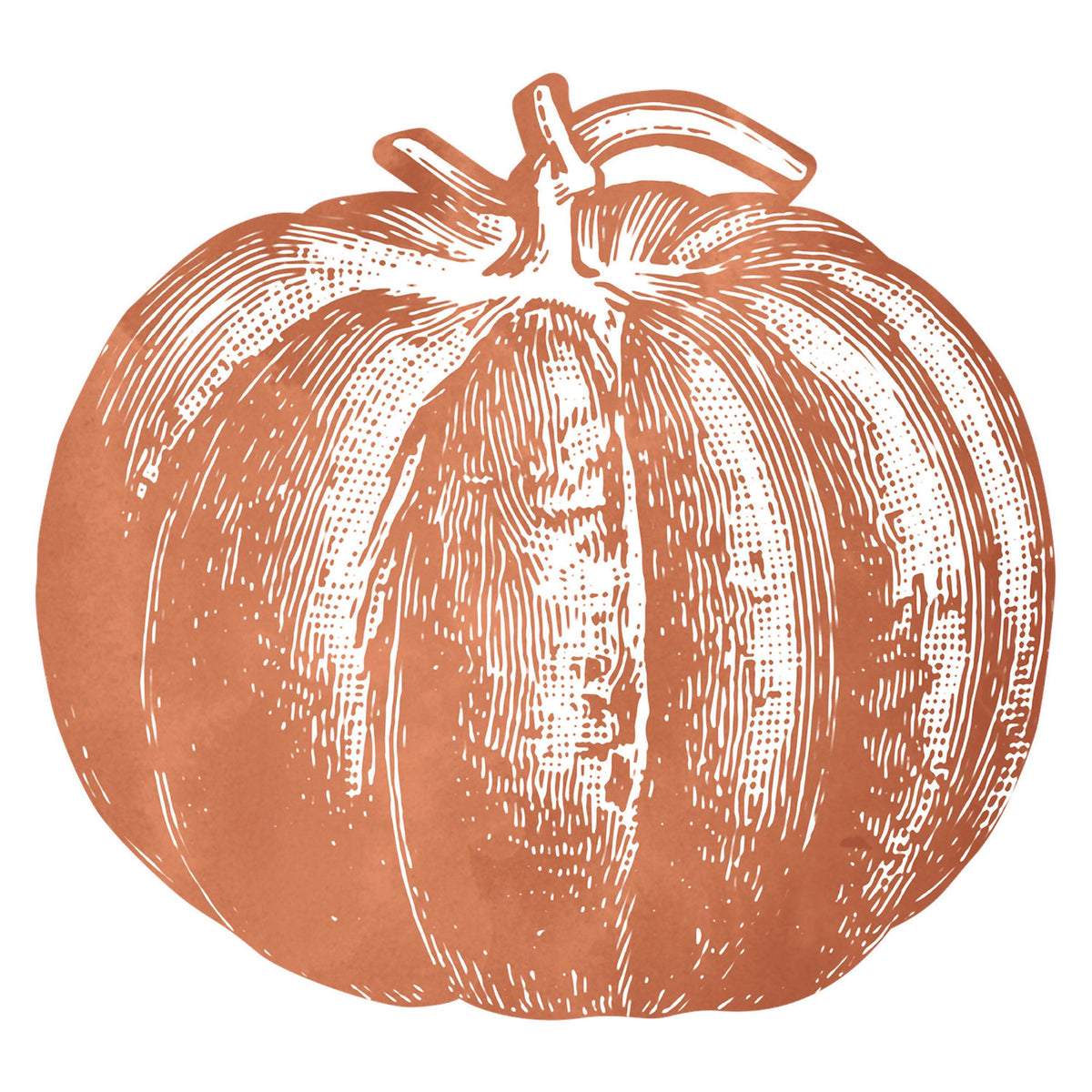 Placemat Paper - Die Cut Pumpkin