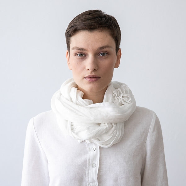 Linen Scarf Garza