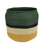Baskets - Medina striped seagrass
