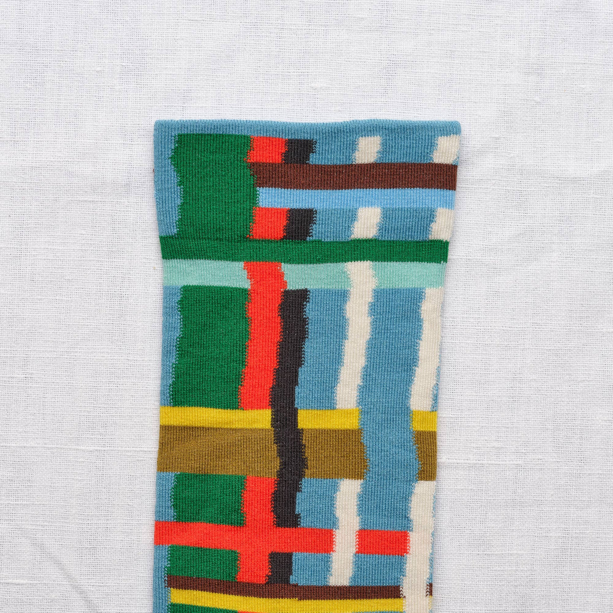 Socks Carreaux Blue Princier