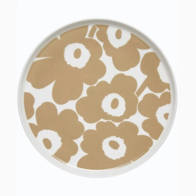 Unikko Plate- Beige