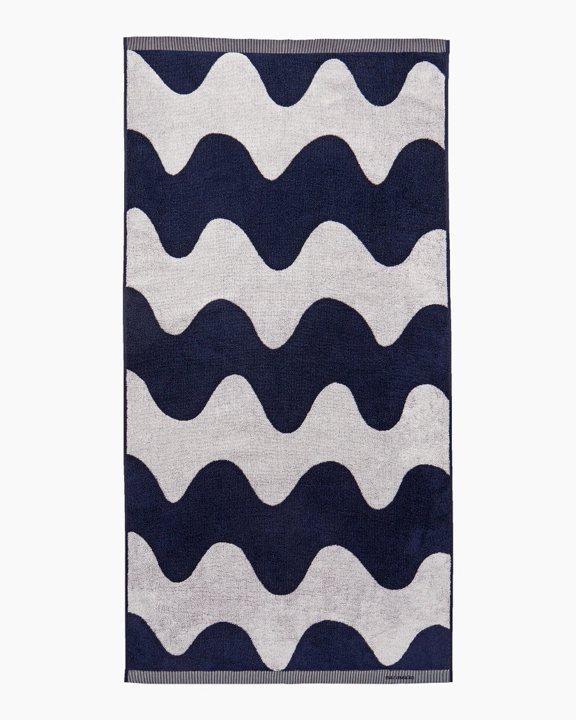 Lokki: Bath Towel Navy