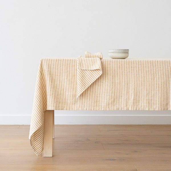 Brittany Linen Napkin Gold (Set of 6)