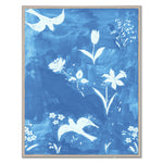 Painting Paule Marrot Fleur D'Oiseaux