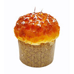 Candle Small Panettone 6.5"h x5"w