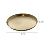 Brass Candle Tray / Large
