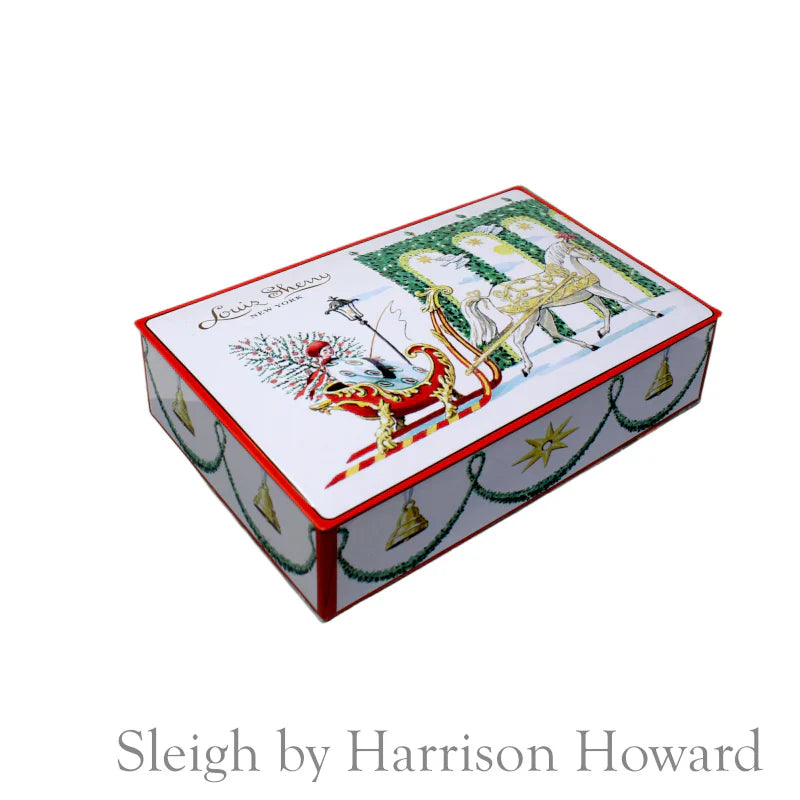 Louis Sherry 12 Piece Chocolates Harrison Howard Sleigh