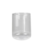 Jolie Ribbed Low Ball Glass