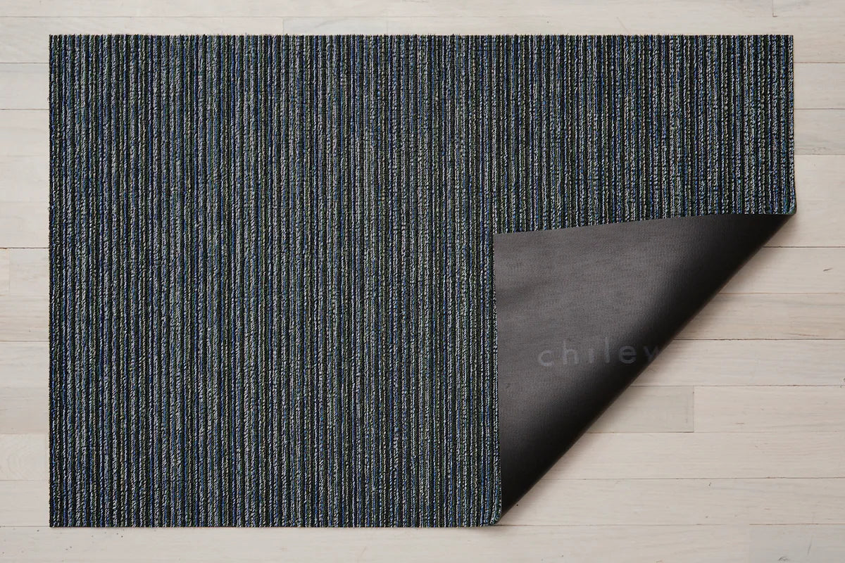 Skinny Stripe Shag Mat (24"x 36")