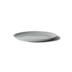 Handmade Traditional Charger Plate in porcelain, perfect for serving cakes or as a multi-use platter. Features smooth stone-like exterior and clear glazed interior.