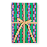 Wrapping Paper Roll/3 sheets - Scallion
