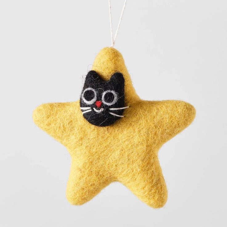 'stella' Hanging Felt Ornament