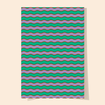Wrapping Paper Roll/3 sheets - Scallion