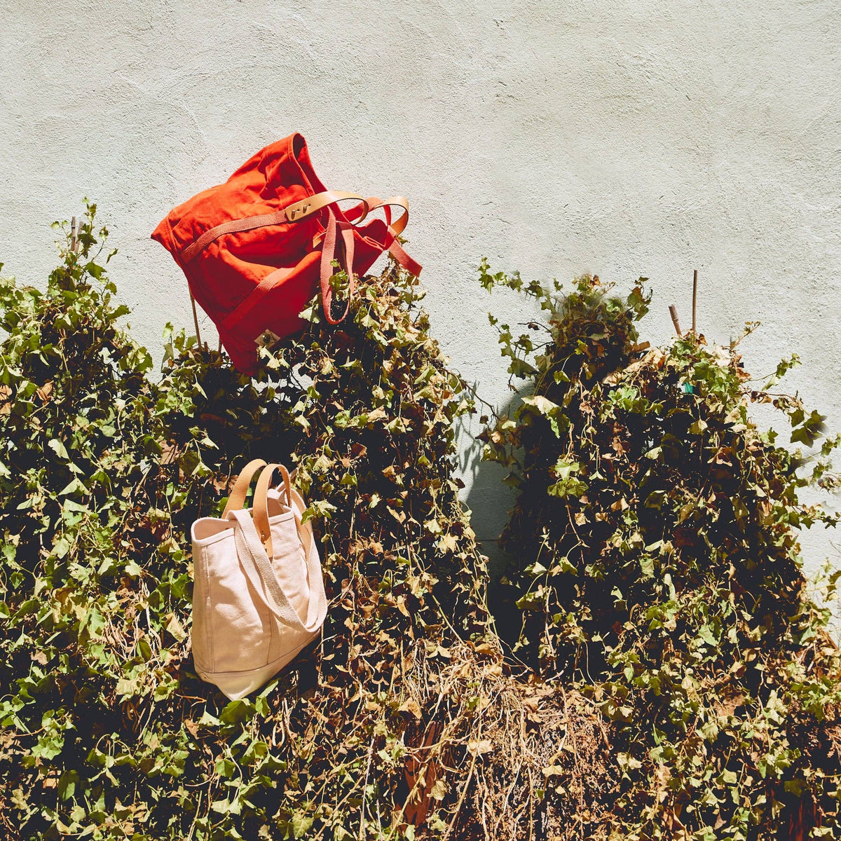 Bag Large East West Tote | Persimmon