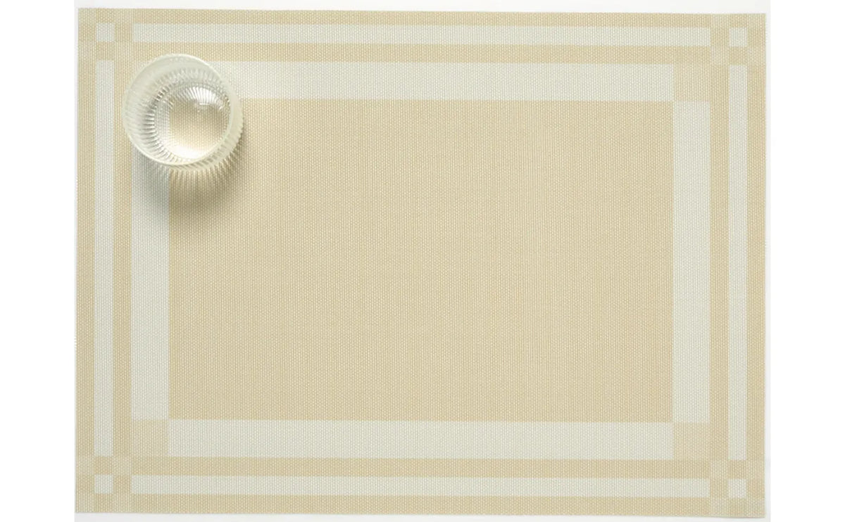 Handkerchief Wheat Compact Rectangle Placemats