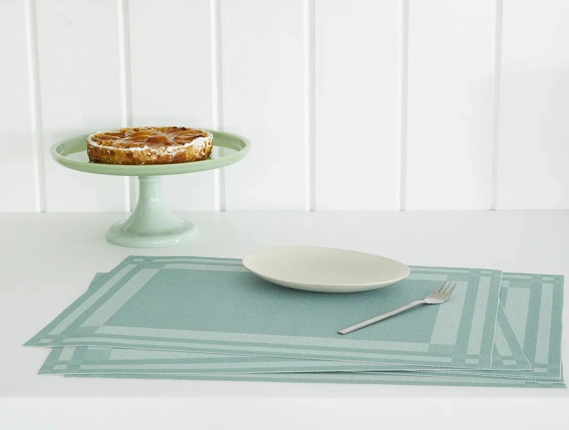 Handkerchief Abalone Compact Rectangle Placemats