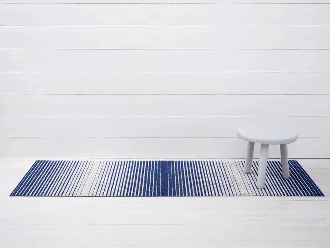 Domino Stripe Shag Mat (24"x72")