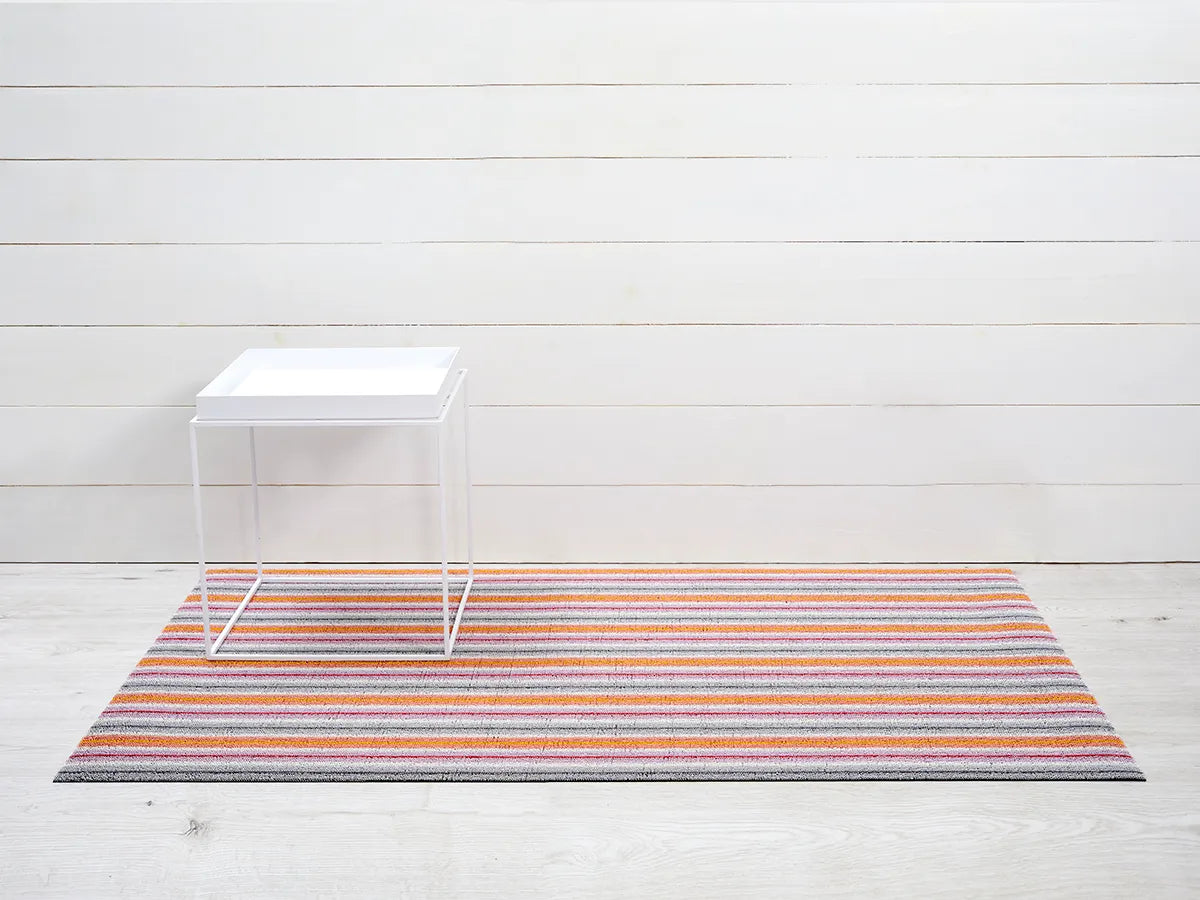 Ribbon Stripe Shag Mat (24"x 36")