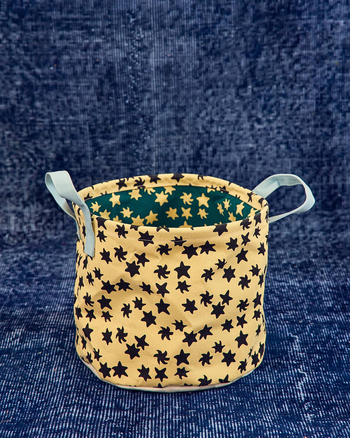 Star Canvas Storage Bin