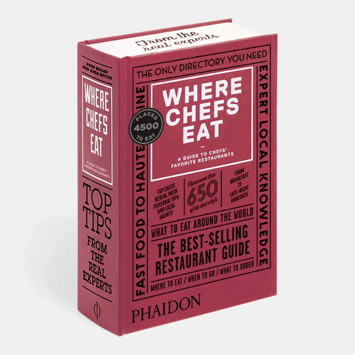 Book Where Chefs Eat: A Guide To Chefs' Favorite Restaurants