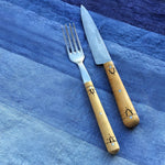 Napkin Shades of Blue Linen