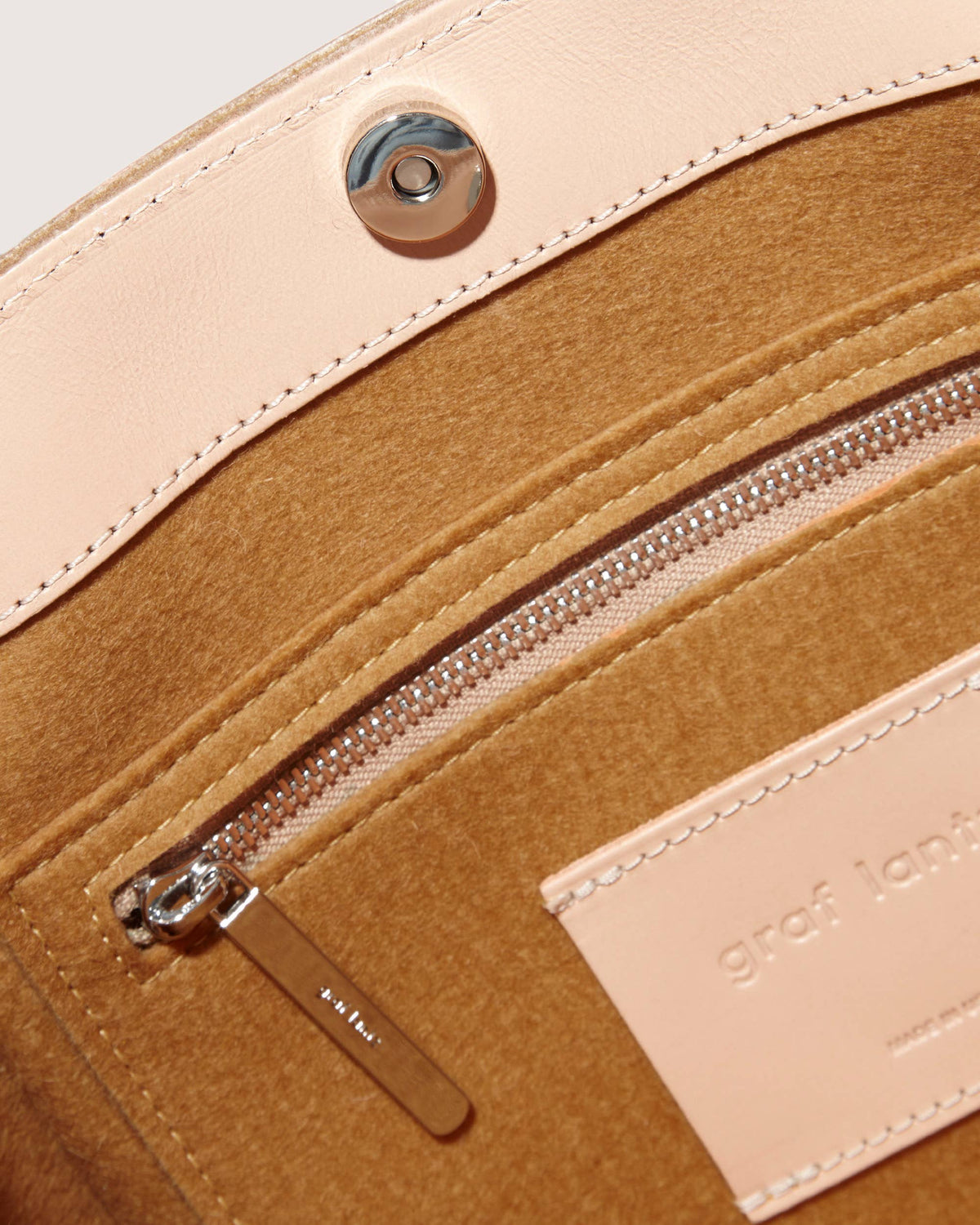 Frankie Merino Wool Tote in Honey