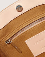 Frankie Merino Wool Tote in Honey