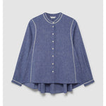 Shirt Embroidered Chambray XS