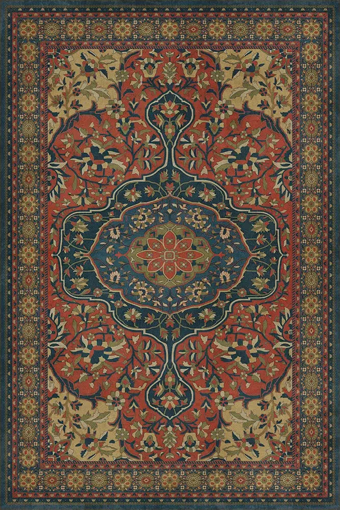 Vinyl Floor Mat: Persian Bazaar - Farahan Delara (24x36)