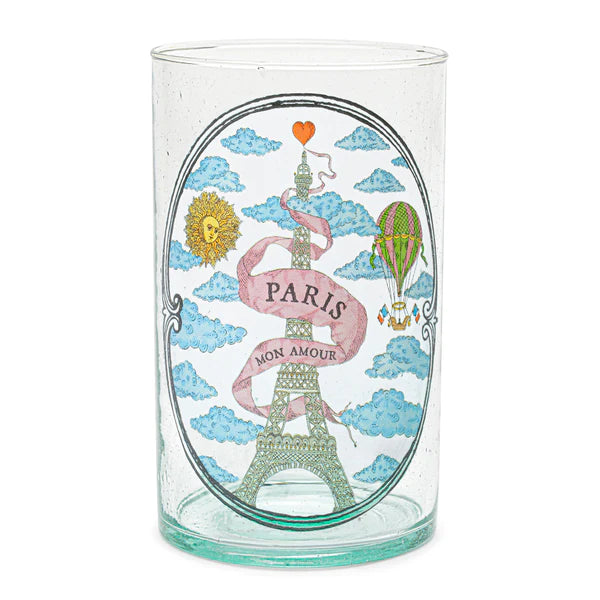 Illustrated Vase - Paris My Love