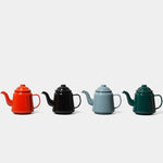 Falcon Enamel Teapot with durable enamel coating, perfect for brewing and serving tea with a classic design.