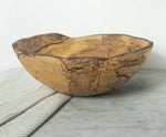 18" SPALTED MAPLE OVAL BOWL