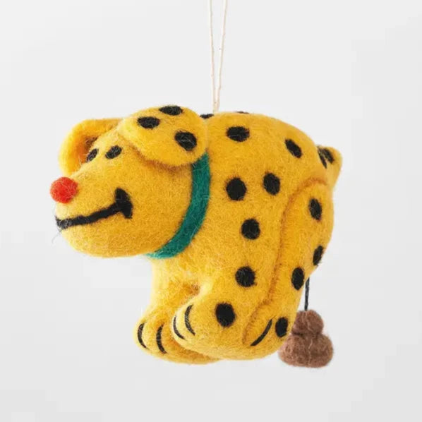 'len' Hanging Felt Ornament