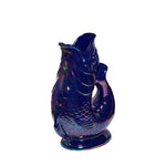 Cobalt Blue Gluggle Jug