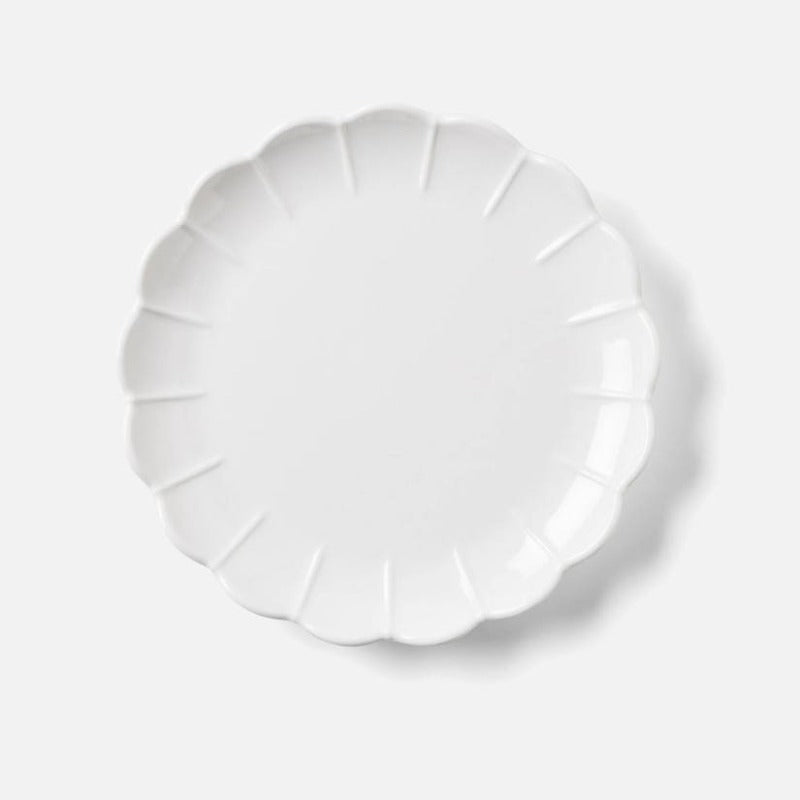 Scallop Melamine Salad Plate