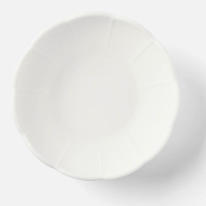 Scallop Melamine Serving Bowl