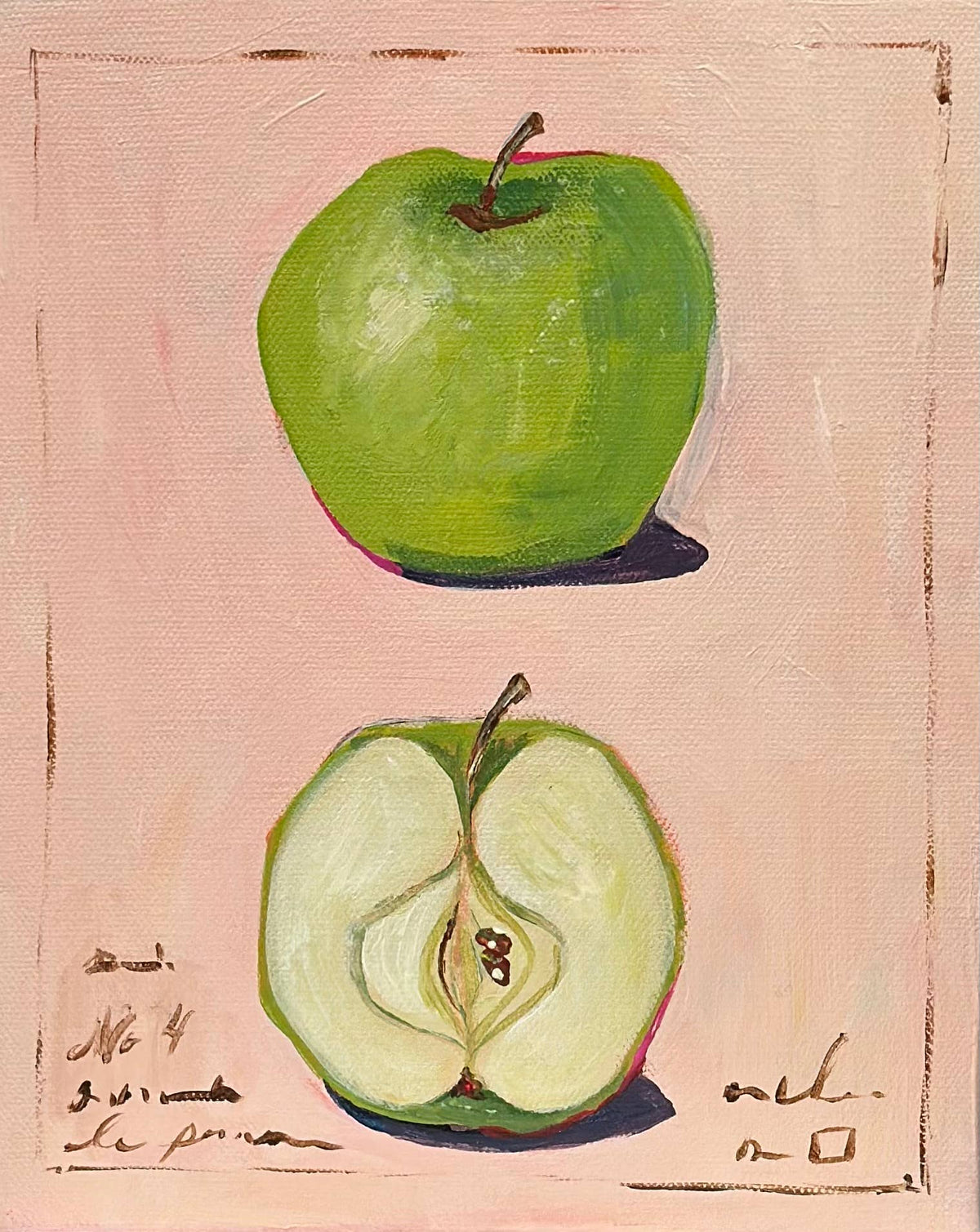Green Apple Postcard