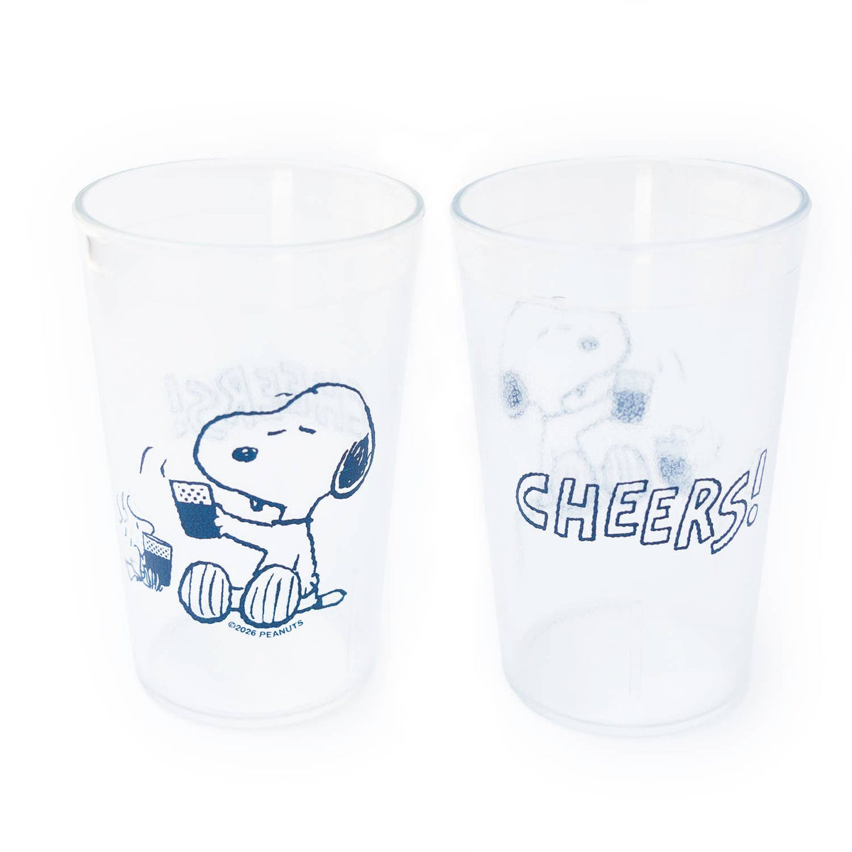 Cup Pebbled 3P4 x Peanuts® - Snoopy "Cheers!"