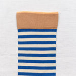Socks Stripes Cobalt
