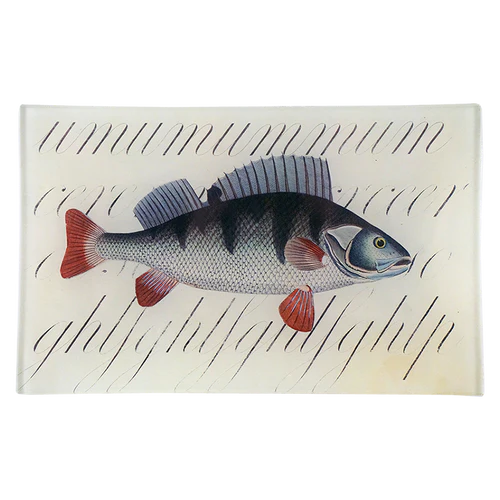 Fish with Script Tray